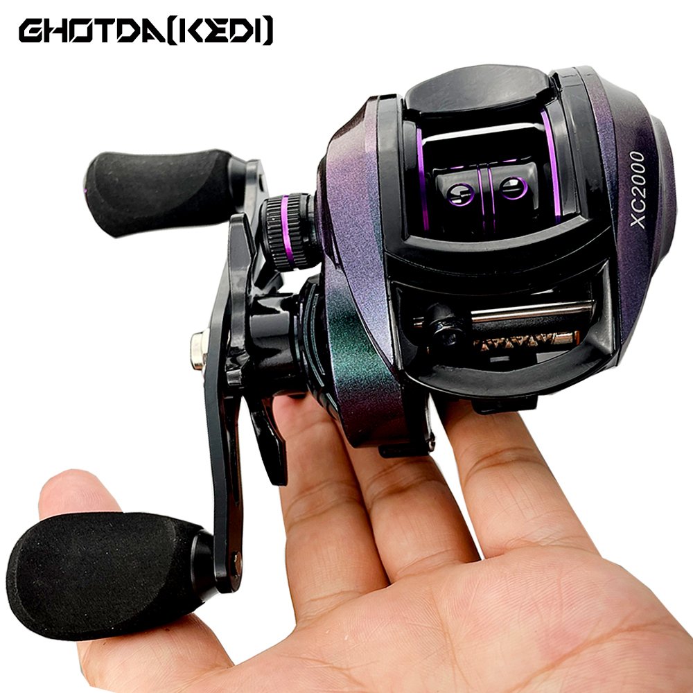 Carretilha GHOTDA KEDI XC2000 - 8kg Drag - 18+1 Rolamentos - Recolhimento 8.1:1