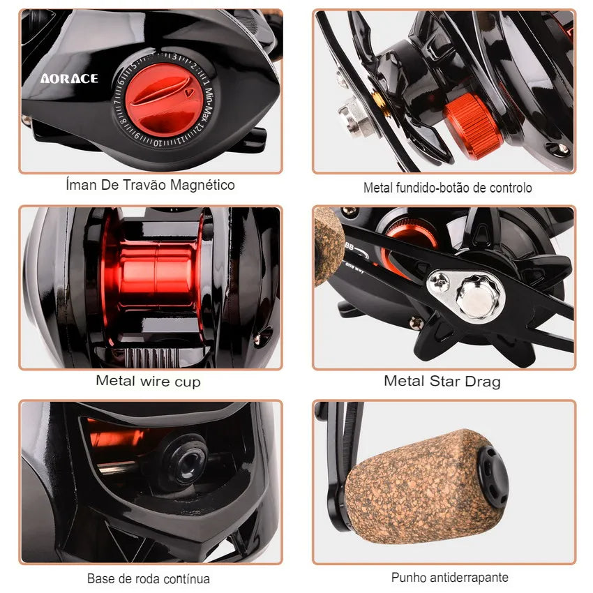 Carretilha Dragon UV200 Drag 10kg lançamento 2023