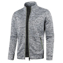 Casaco Masculino De Frio Com Zíper E Gola Em Pé - Promoção de Inverno 2025