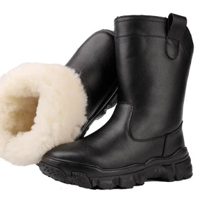 Bota De Neve Com Pelúcia Impermeável -  Promoção de Inverno 2025