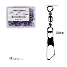 Kit 50 pçs Conector de Anzol Interlock