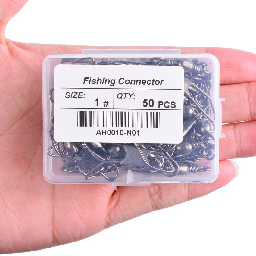 Kit 50 pçs Conector de Anzol Interlock