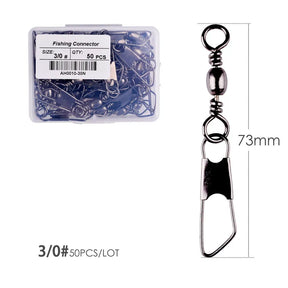 Kit 50 pçs Conector de Anzol Interlock