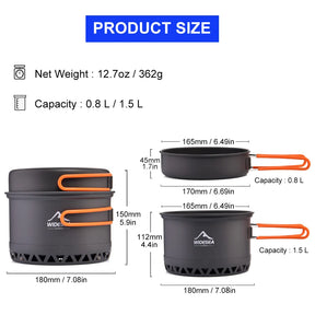 Conjunto de Cozinha para Camping