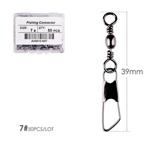 Kit 50 pçs Conector de Anzol Interlock