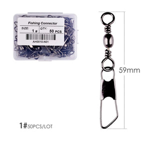 Kit 50 pçs Conector de Anzol Interlock