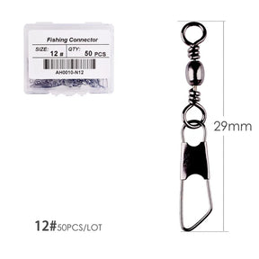 Kit 50 pçs Conector de Anzol Interlock