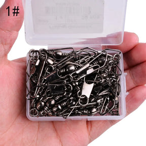 Kit 50 pçs Conector de Anzol Interlock