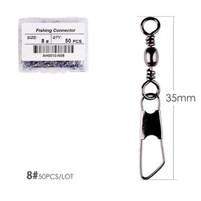 Kit 50 pçs Conector de Anzol Interlock