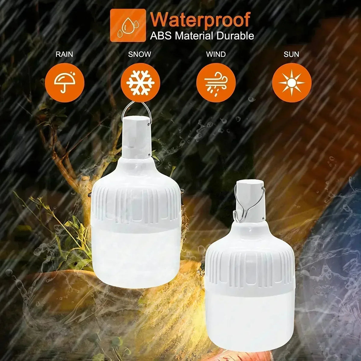 Lâmpada LED Recarregável