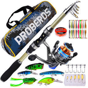 Kit Bolsa Completo Proberos Pescador Iniciante