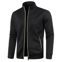 Casaco Masculino De Frio Com Zíper E Gola Em Pé - Promoção de Inverno 2025