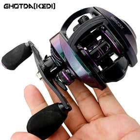 Carretilha GHOTDA KEDI XC2000 - 8kg Drag - 18+1 Rolamentos - Recolhimento 8.1:1