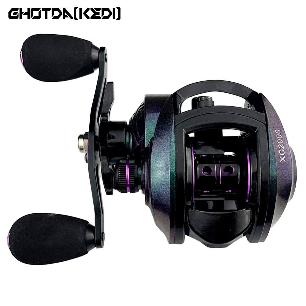 Carretilha GHOTDA KEDI XC2000 - 8kg Drag - 18+1 Rolamentos - Recolhimento 8.1:1