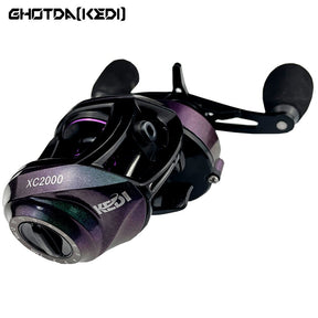 Carretilha GHOTDA KEDI XC2000 - 8kg Drag - 18+1 Rolamentos - Recolhimento 8.1:1