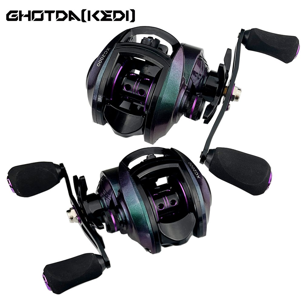 Carretilha GHOTDA KEDI XC2000 - 8kg Drag - 18+1 Rolamentos - Recolhimento 8.1:1