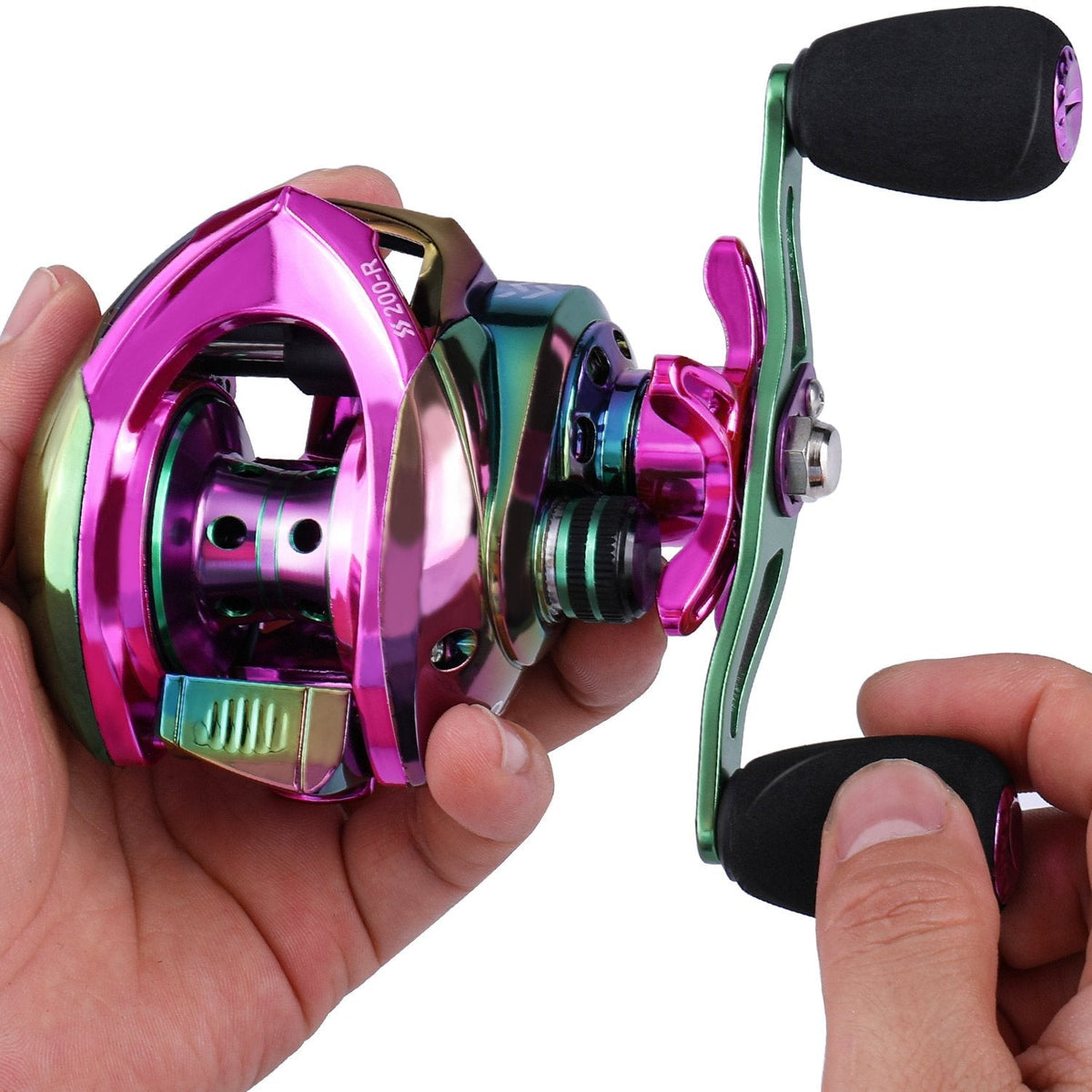 Carretilha Soulgayilang FADE 200R - 8Kg Drag - 12+1 Rolamentos - Recolhimento 7.2:1