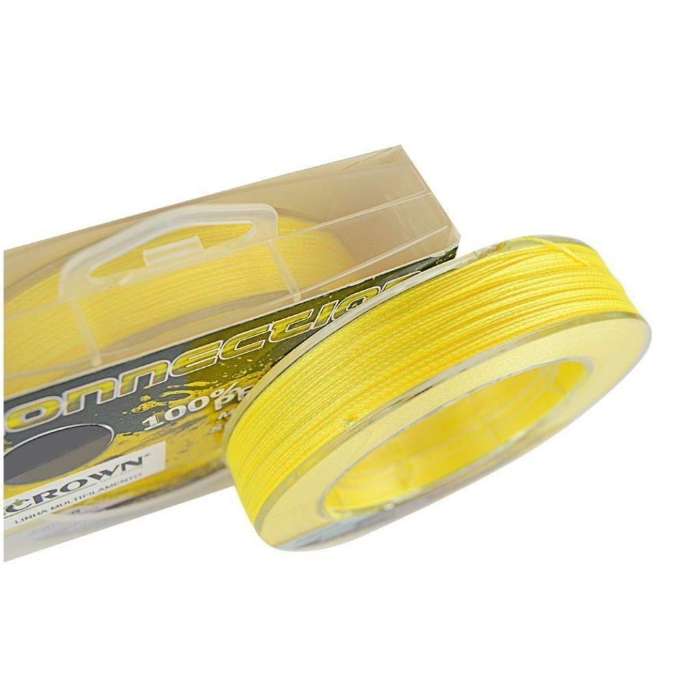 Linha Multifilamento Connection Yellow 9 Fios 200m 0,57mm